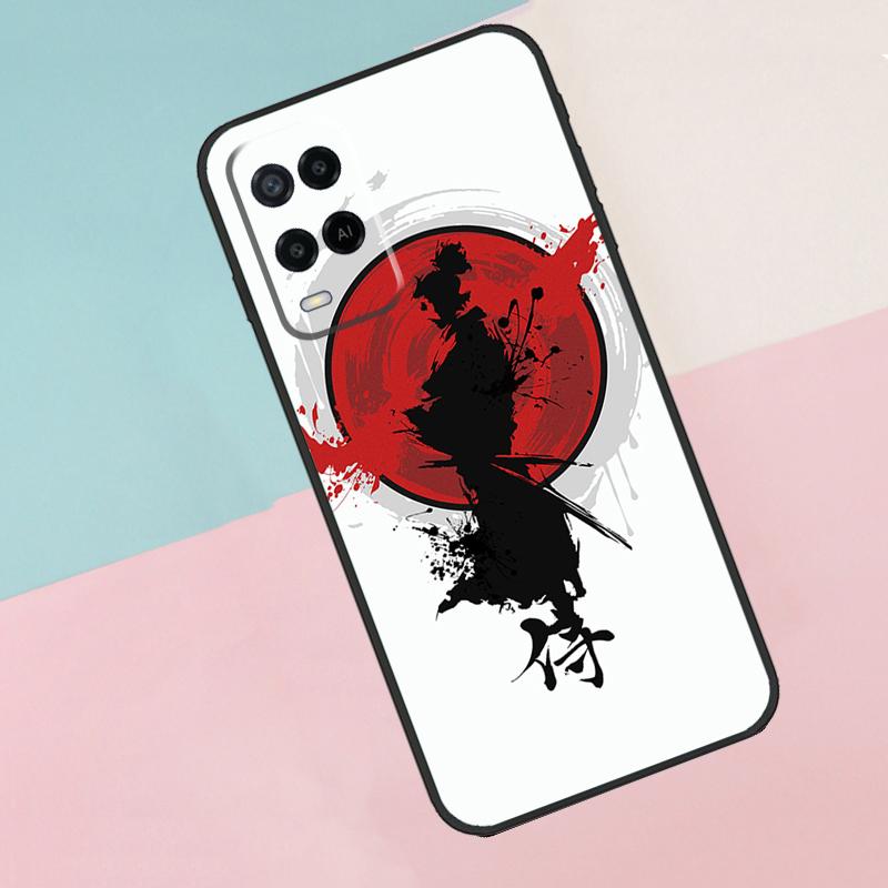 Japanese Bushido Samurai For Oppo A40 A60 A80 A18 A38 A58 A78 A98 A79 A16 A76 A96 A15 A74 A94 A54 A77 A17 Phone Case