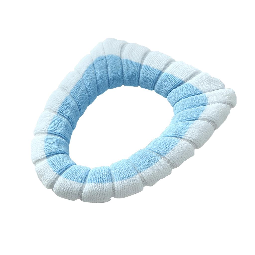 O-shaped Toilet Pad Toilet Cover Plush Winter Warm Universal Toilet Cover Cushion