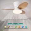 Nordic Ceiling Fan Light for Bedroom & Kids' Room - Stylish Inverter Fan for Small Spaces