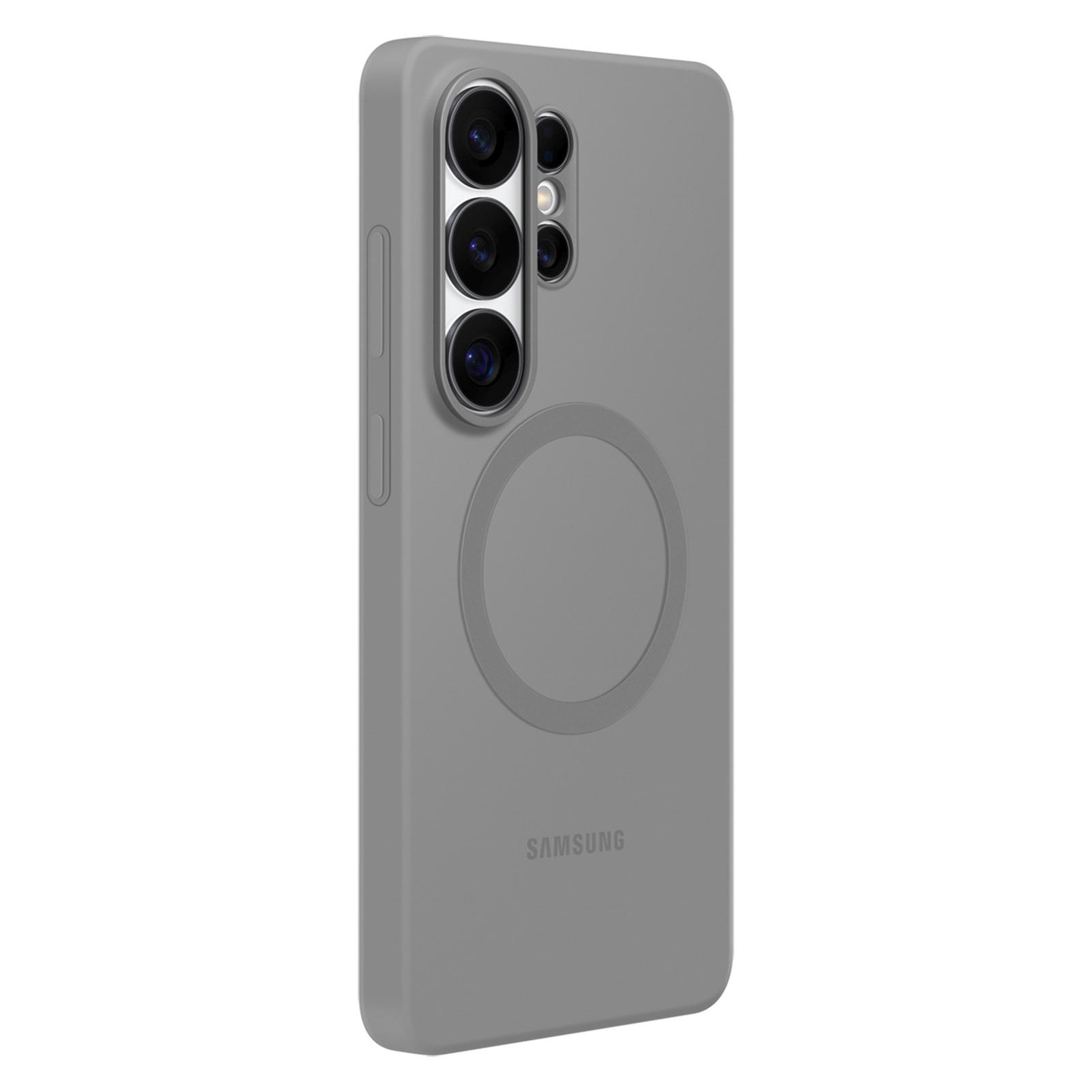 Samsung Galaxy S26 Ultra Samsung Silikon Magnet Hülle MagSafe - grau