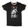 Grafisches Chuck Berry Gitarren Ringer T-Shirt und Kinder T-Shirt