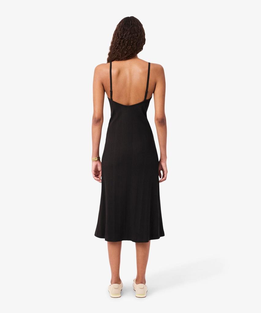 Lacoste Women'S Sleeveless Long Rib Dress Ef0966-56G 3La
