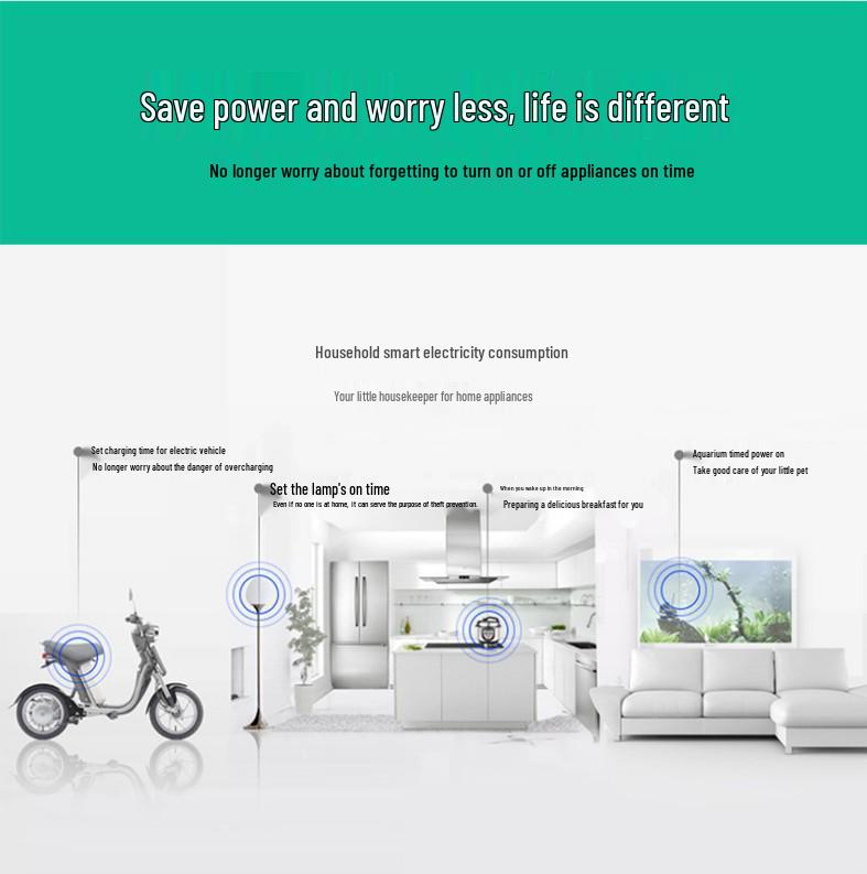 European 16A Mechanical Timer Socket - German/Russian Standard