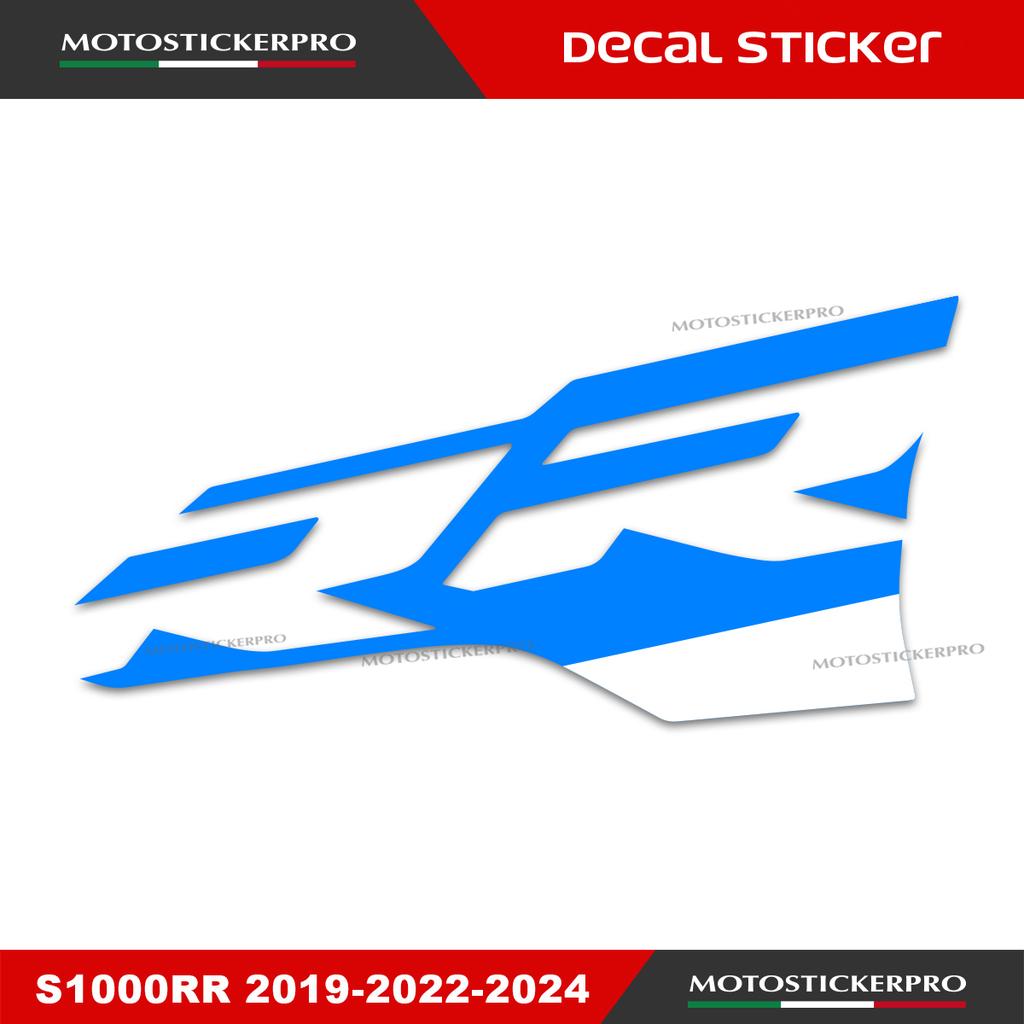 New Sticker Decal 2020-2021-2022-2023 Motorcycle Front Fairing Shell Line Sticker Decal For BMW S1000RR 2019-2024 Hollow LOGO RR