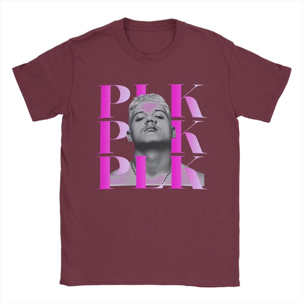 Rapper Plk Face T Shirt for Unisex 100 Cotton Funny TShirt Crewneck Tee Shirt Short Sleeve Clothing Plus Size