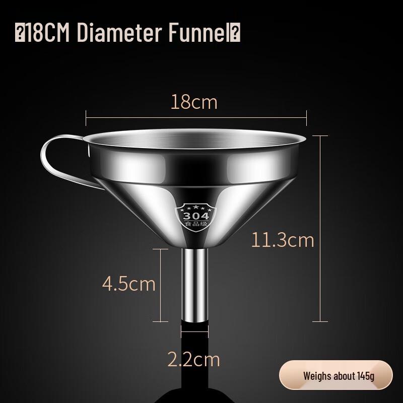 304 Stainless Steel Wine Ladle & Funnel Set