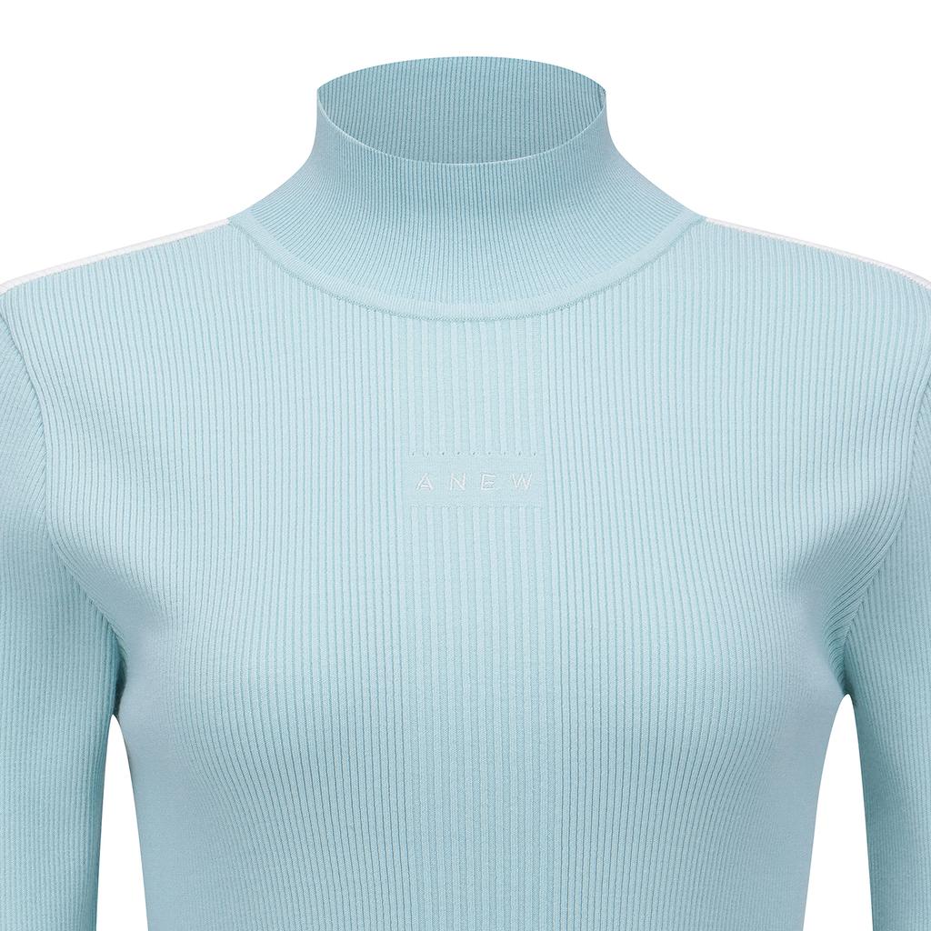 ANEW GOLF Women Fa Mock Neck Sweater_Mt