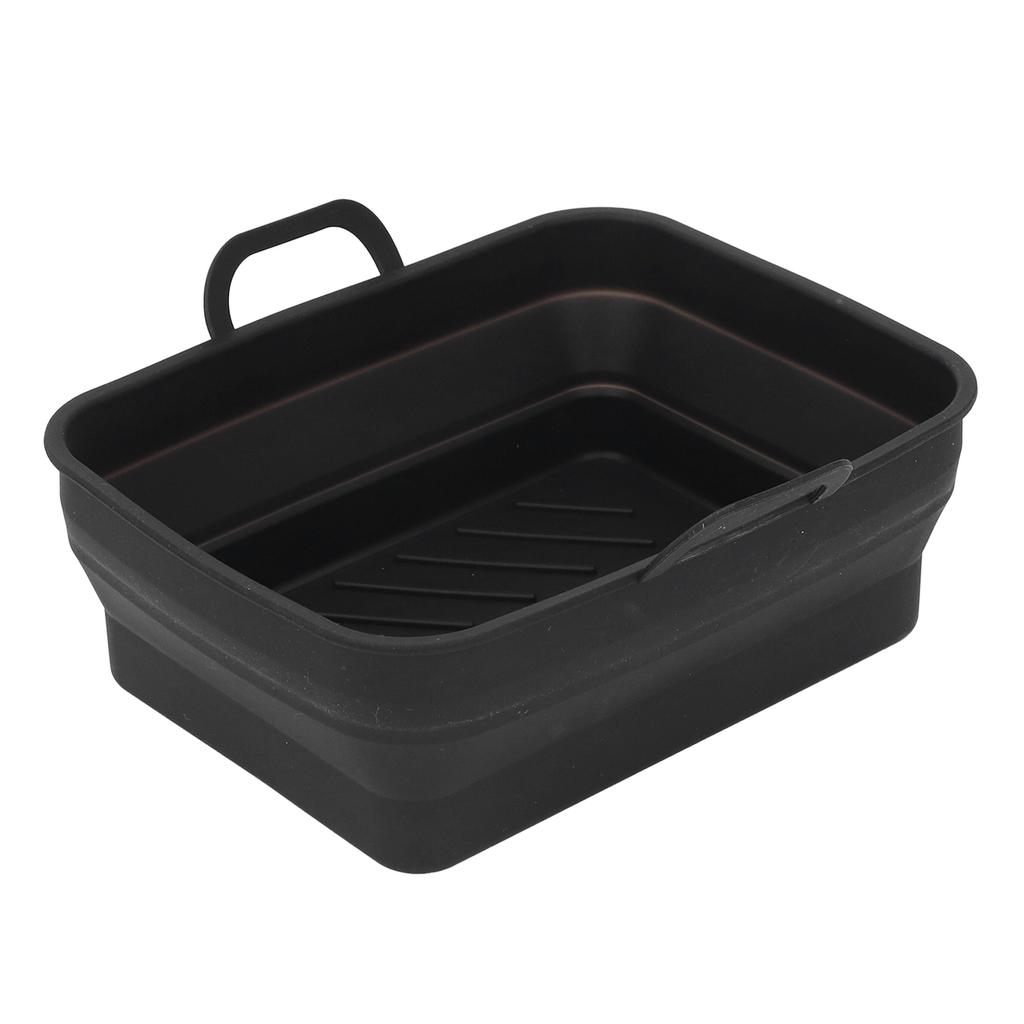 Silicone Air Cooker Pot Rectangular Fryer Liner Tray Replacement for Kitchen Cooking Accessories