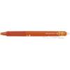 Pilot LFBK230EF10O Rubbed and Erase Ballpoint Pen, Frixion Ball Knock, 0.5, Orange, 10 Pcs