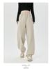 2025 Women's Spring/Autumn Straight Leg Loose Sweatpants - Pear-Shaped, Wide-Leg Casual Banana Pants.