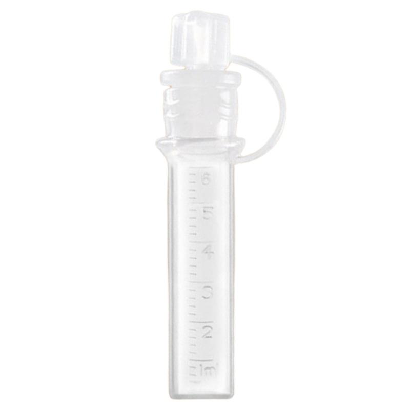 

Breast Milk Colostrum Collection Tube for New Mom, Reusable 6ml Baby Feeding Artifact Newborns Silicone Dropper 1