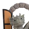 Courtyard Dragon Sculpture Garden Statue Figurine Modern Lovely Decorative Wall