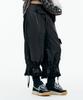 TUOMIO Ribbon Midi Pants [Black]
