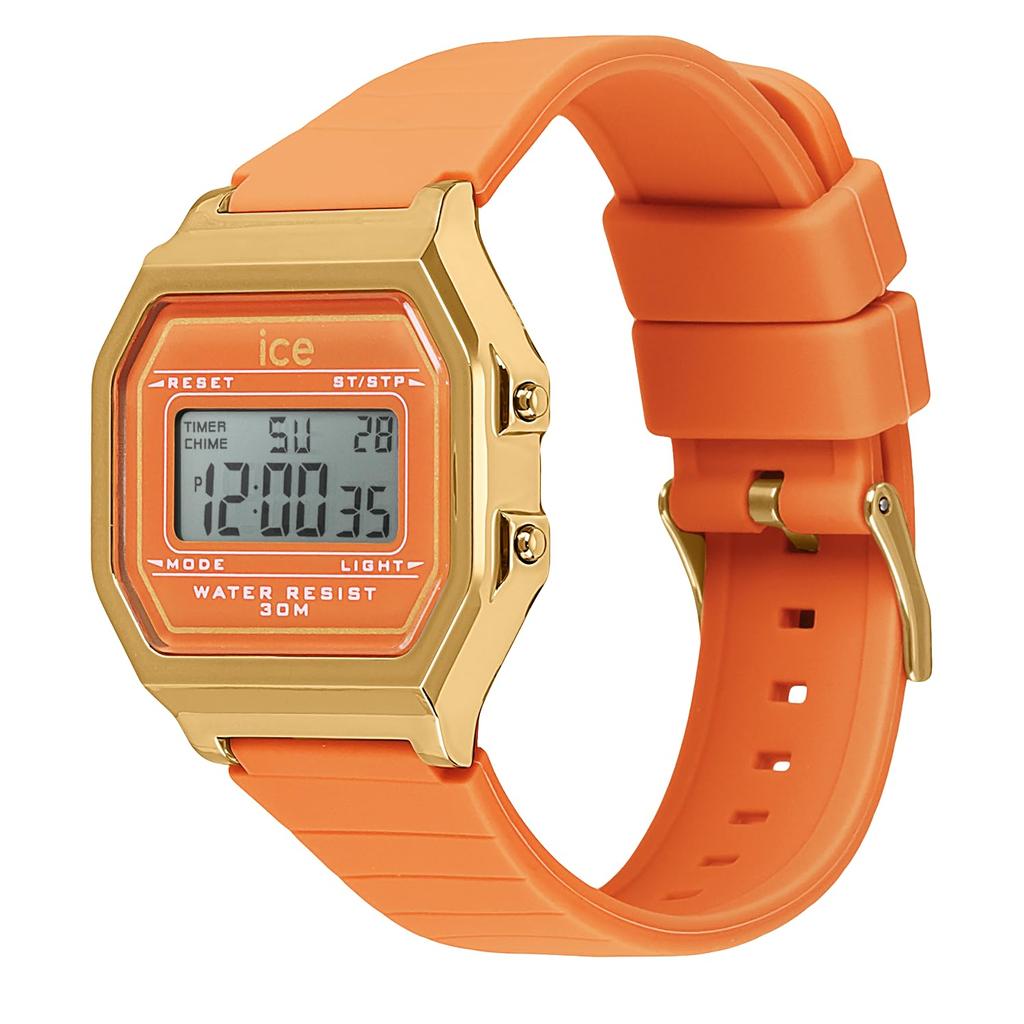 ICE-WATCH ICE digit 022052 Small Digital Watch, Apricot Crush for Women