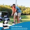 Golf Club Vise Clamp Anti Slip Quick Release Metal Rustproof Tool Golf Shaft Removal Tool For Adjustment Maintenance Replacement