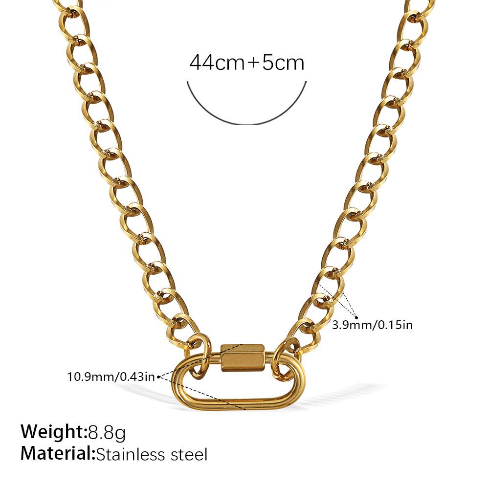Japan And South Korea Fashion Niche Bracelet Necklace Women'S Personality Design Versatile Jewelry Does Not Fade Popular Trend