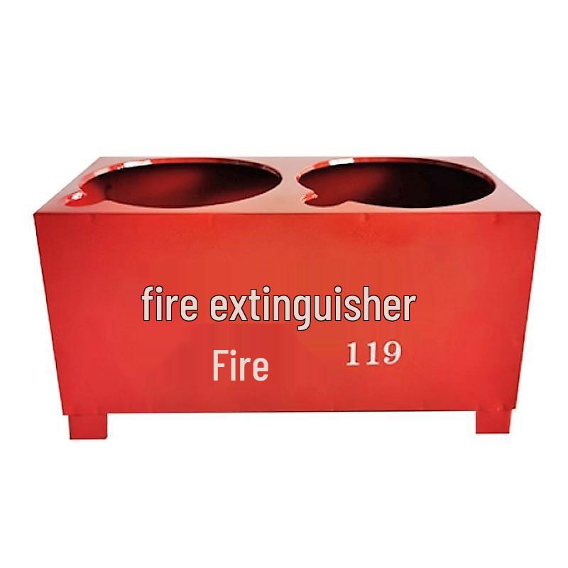 Dual-Hole Bracket for 2-8 kg Fire Extinguisher Box