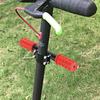 TPU and Iron Kid Safety Handlebar Children Handle Grip for Xiaomi Mijia Electric Scooter Rouge