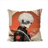 Anime Tokyo Ghoul Pillow Case For Car Sofa Decorative Home Doublesided Print Plush Square Throw Pillow Cushion Cover