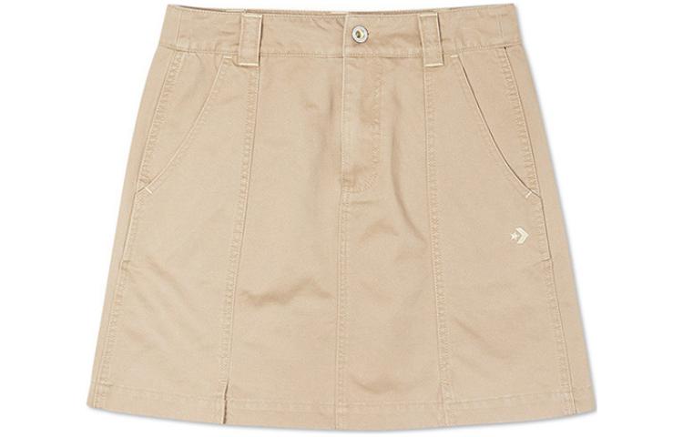 Converse Casual Short Skirts Women s Khaki 10022777-A01 XS