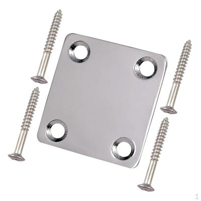 Style Neck Plate for ST Electric Guitar Bass Replacement