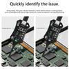 Type-C Inductance Tester High Sensitivity Electronic Circuit Board Inductor Detector Easy To Operate for PC Phone Repair