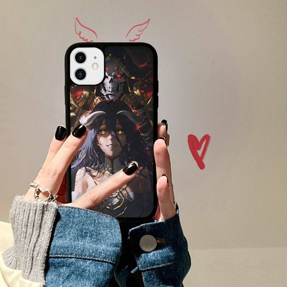 

Cartoon Anime A-AlbedoS Phone Case For IPhone 17 16 15 14 13 Plus 12 11 Pro Max PC+TPU Cases Back Cover iPhone 13 pro