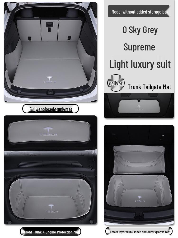 Full Coverage Trunk Mat for Tesla Model Y - Maodou Accessories