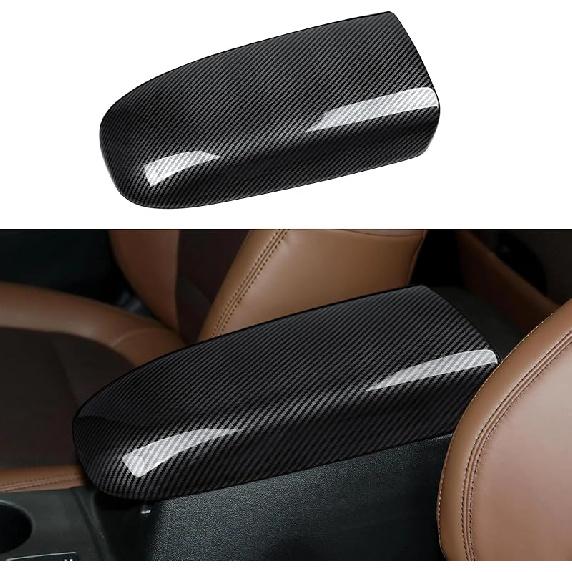 Car Carbon Fiber Center Console AC Switch Panel Sticker Decal Trim Cover Interior Decoration For Ford Bronco Sport    2024 2025 Accessories