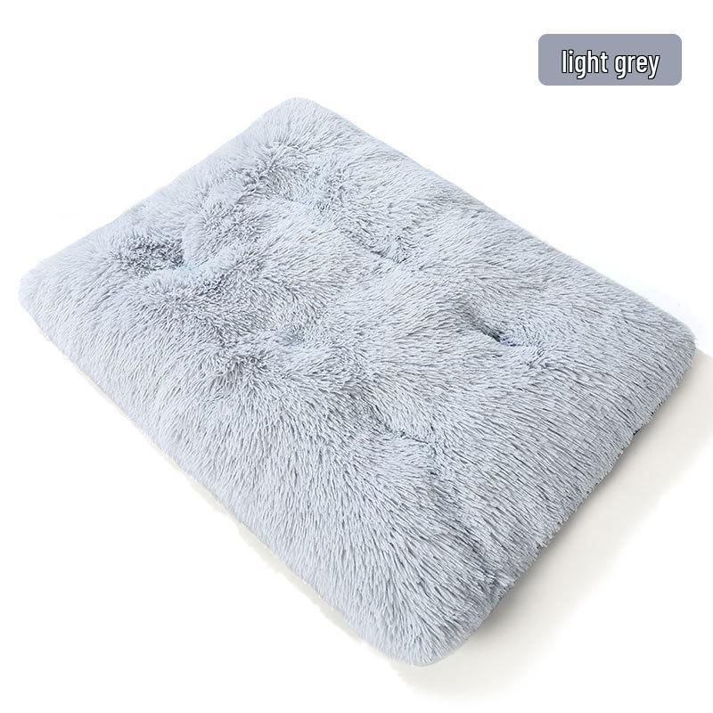 Plush Winter Pet Bed - Warm, Comfortable Cushion for Dogs & Cats
