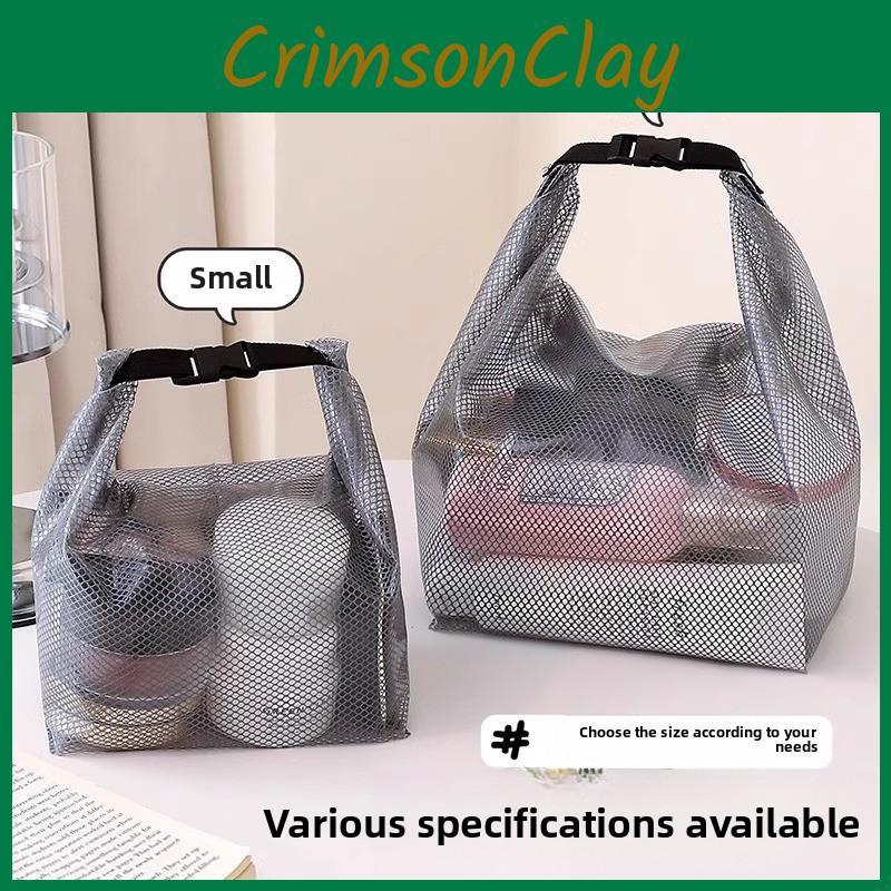 Waterproof Travel Organizer Dry Wet Separation Toiletry Pouch Gym Bath Storage