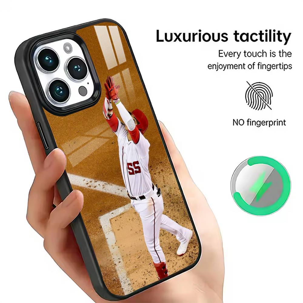 Baseball Juan Soto  Phone Case For iPhone17,16,15,14,13,12,11 Plus,Pro Magnetic with Magsafe Wireless Charging iPhone15Plus