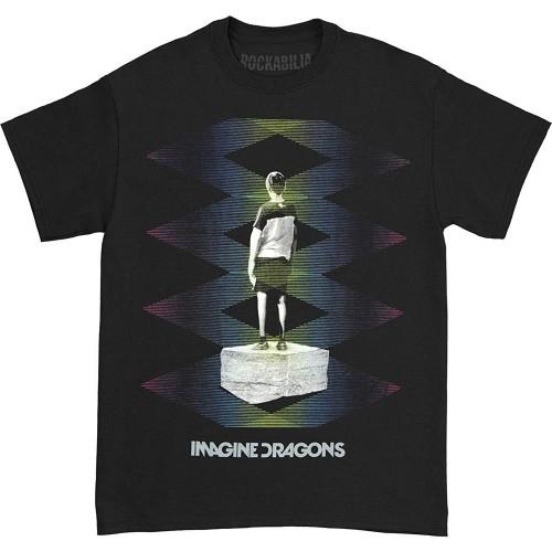 Imagine Dragons Unisex-Erwachsene Zick-Zack-T-Shirt