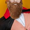 Halloween Beard Adjustable Elastic Rope False Whiskers for Men Disguise Game