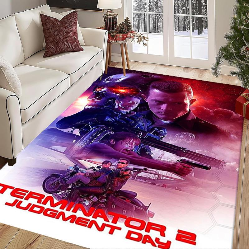 Terminator: Dark Fate - Battle Survival carpet Living room and bedroom mats floor mats Art Protective pad Doormat