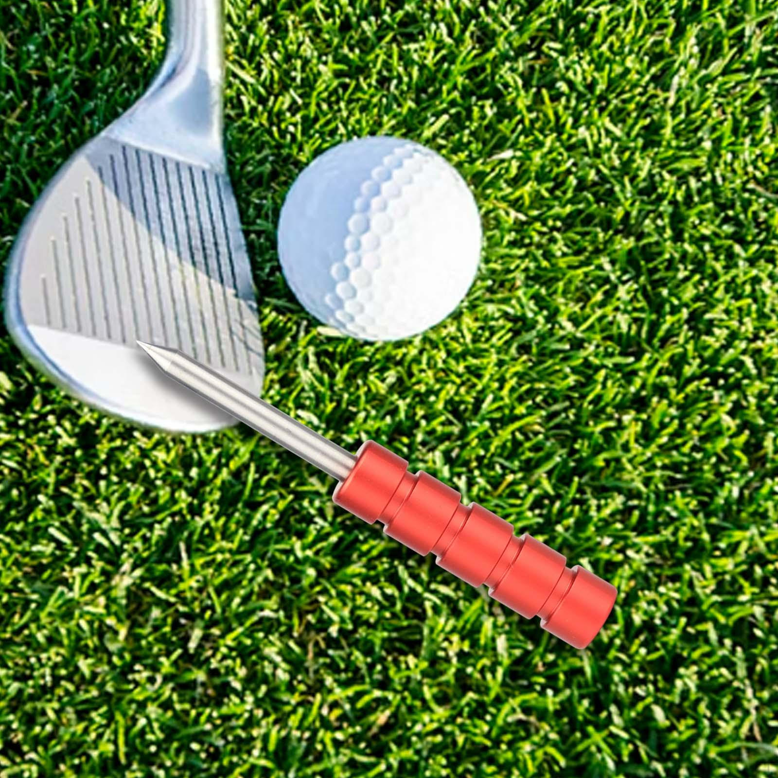 

Golf Tool Fork Lightweight Pitch Cleaner Removable червоний