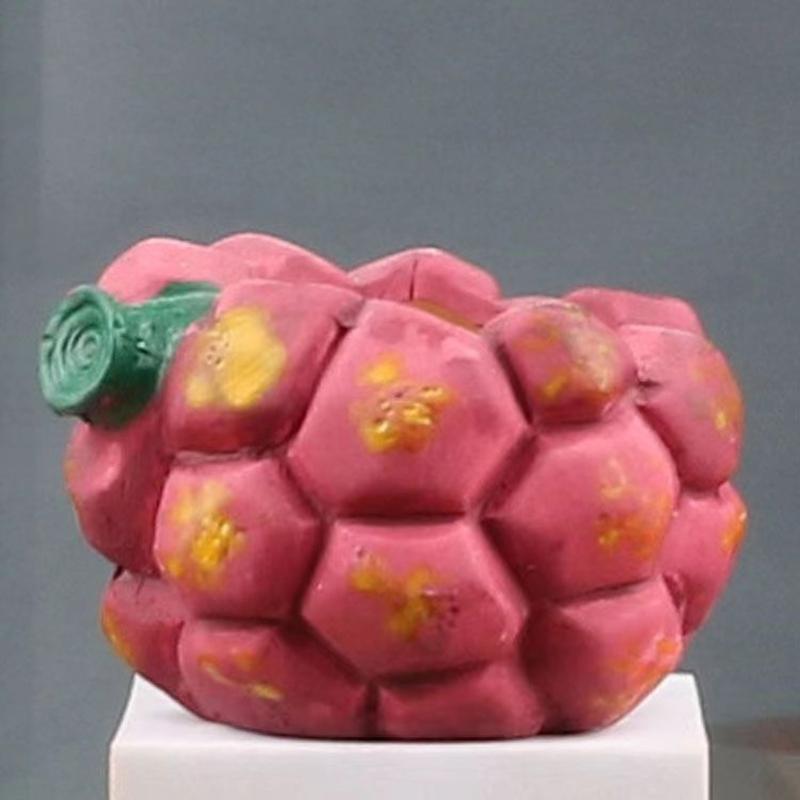 Fruit Themed Crafts Mold Succulent Flower Pots Mould  Silicone Molds  Epoxy Mould for  Enthusiasts