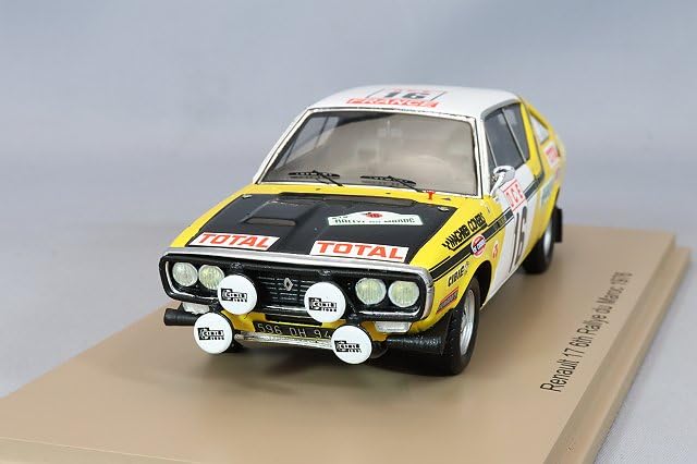 

Spark Renault 17 Gordini 1976 Ралли Марокко 6-е место 1/43 #16 Ж.Приве / Тильбер