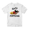 Mickey Mouse Shit Happens Funny Men's T-Shirt, Men's and Women's Sizes (DSY-92145)