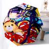 1pc Anime Character Outdoor Umbrella - Automatic Opening/Closing, Portable 3-Fold Design with 8-Rib Iron Frame - Perfect Gift for Fans, Travelers