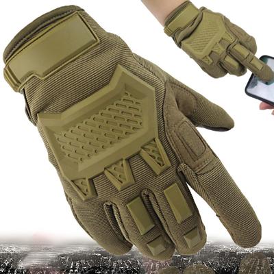 Tactical Gloves Men's Full Finger Touch Screen