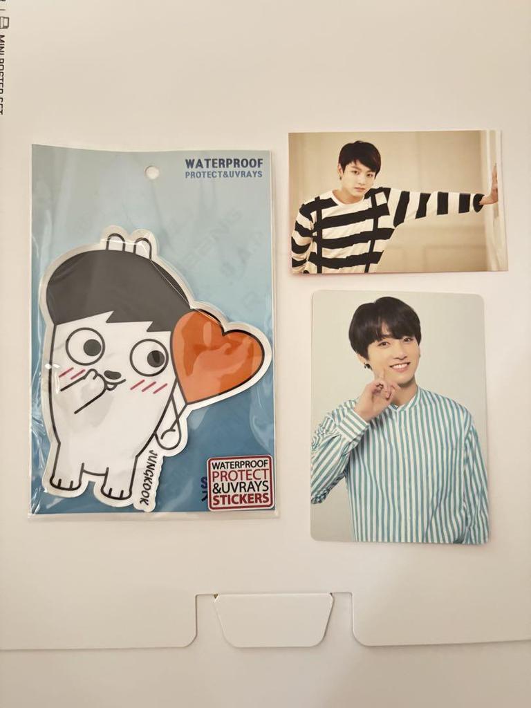 [USED] Jungkook Jeon Jungkook BTS Official Merchandise Trading Card