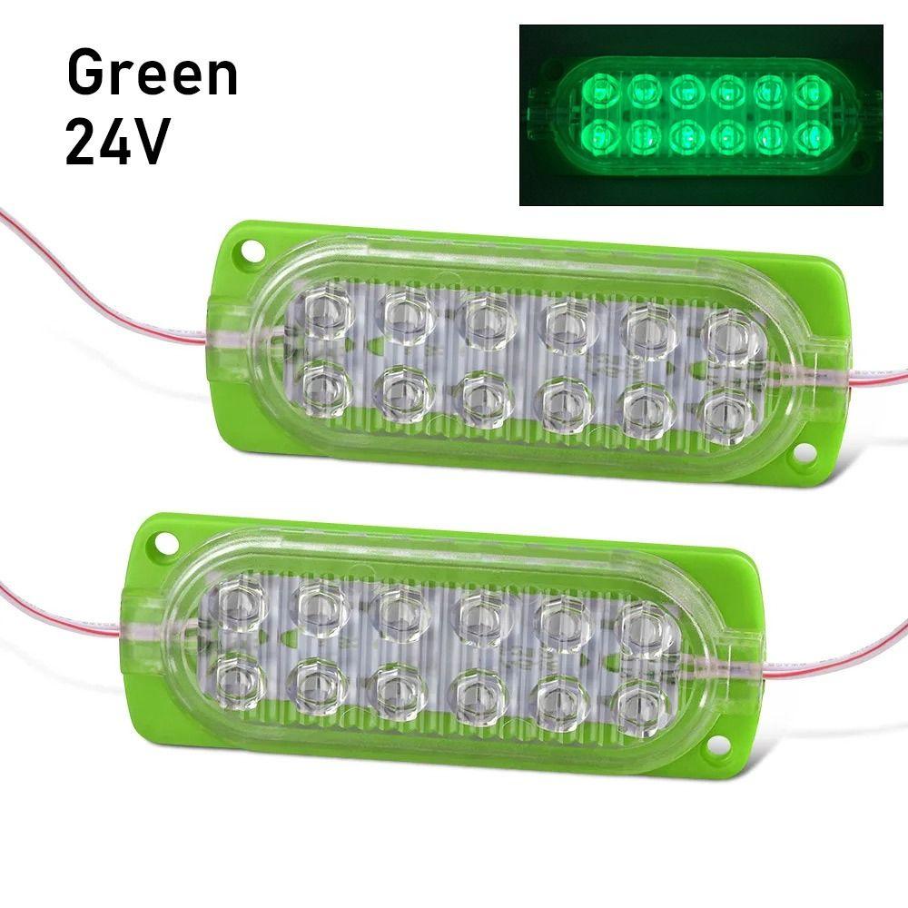 10Pcs/pack Car Accessory Side Marker Lights LED Module Lamp Truck ...