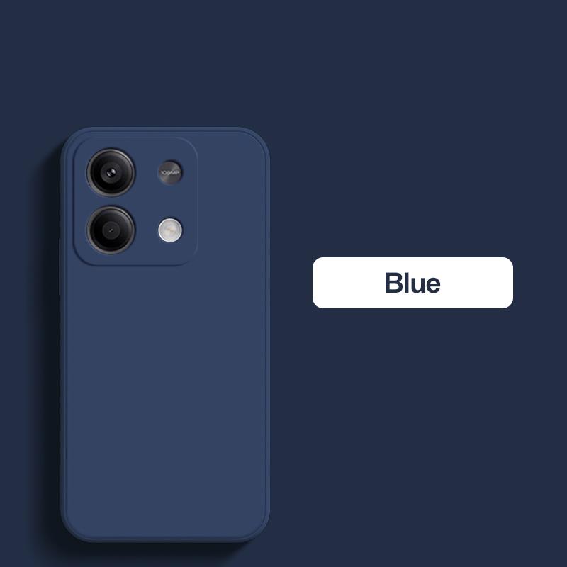 Für Redmi Note 13 Hülle Quadratische Flüssigsilikon Handyhülle Für Xiaomi Redmi Note 13 Note13 Pro Note13Pro Plus Weiche Rückseite
