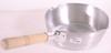Koinu-jirushi K Aluminum Double-Spouted Hammered Yukihira Pot 22.5cm