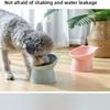 Pet Bowls with Inclined High Bottoms To Protect the Neck of Pets, Dog and Cat Water Bowls To Prevent Overturning