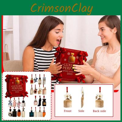 Perfume Christmas Advent Calendar With Acrylic Hangings For Holiday Gifts And Celebrations