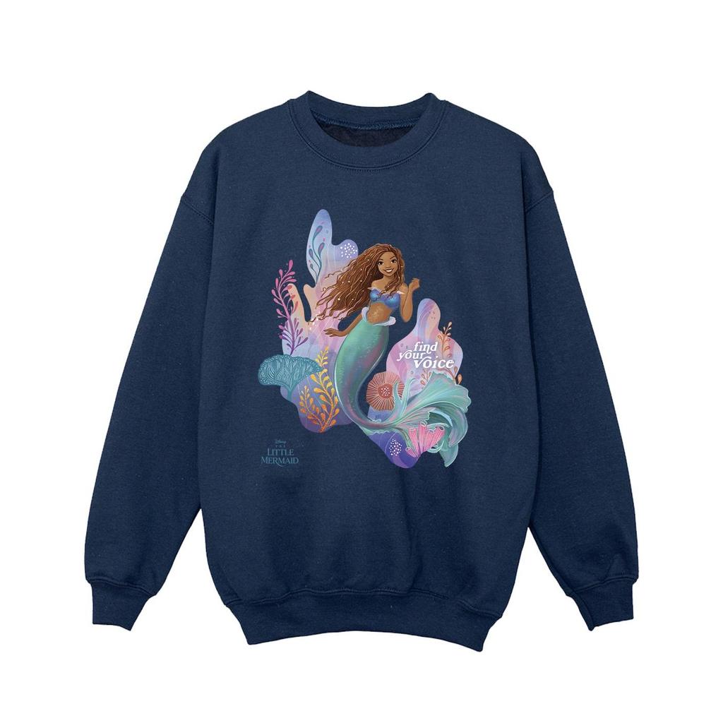 The Little Mermaid Girls Find Your Voice Movie Sweatshirt