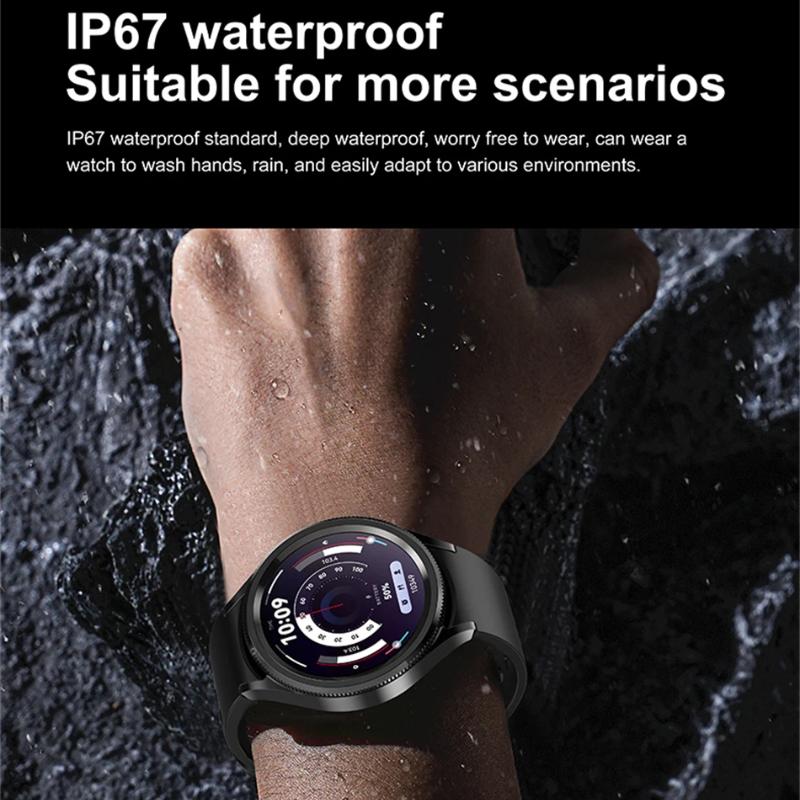 2025 Nuevo Reloj6 Clásico Smartwatch Hombres GPS NFC Deportes Fitness Salud Femenina Frecuencia Cardíaca Impermeable Llamada Bluetooth Reloj Inteligente