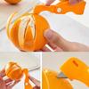 Orange Peeler, Plastic Orange Peeler, Simple Lemon Peeler, Grapefruit Peeler, Creative Cutter, Orange Peeler Tool with Folding Handle